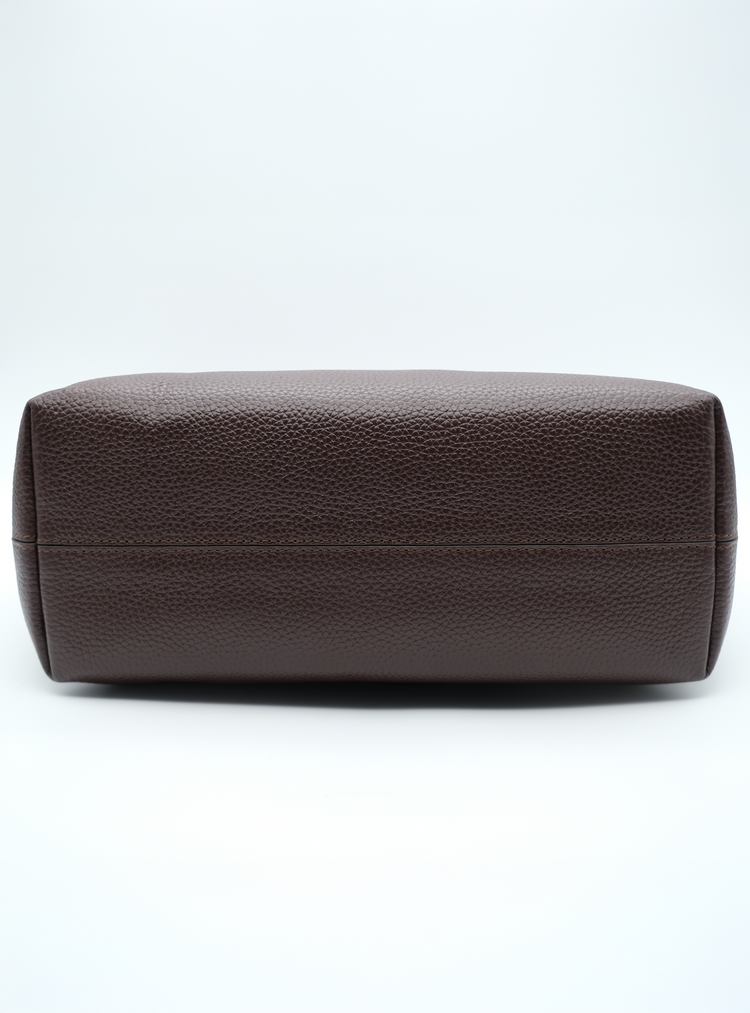 Hakiki Deri Kahverengi Kadın Omuz Çantası