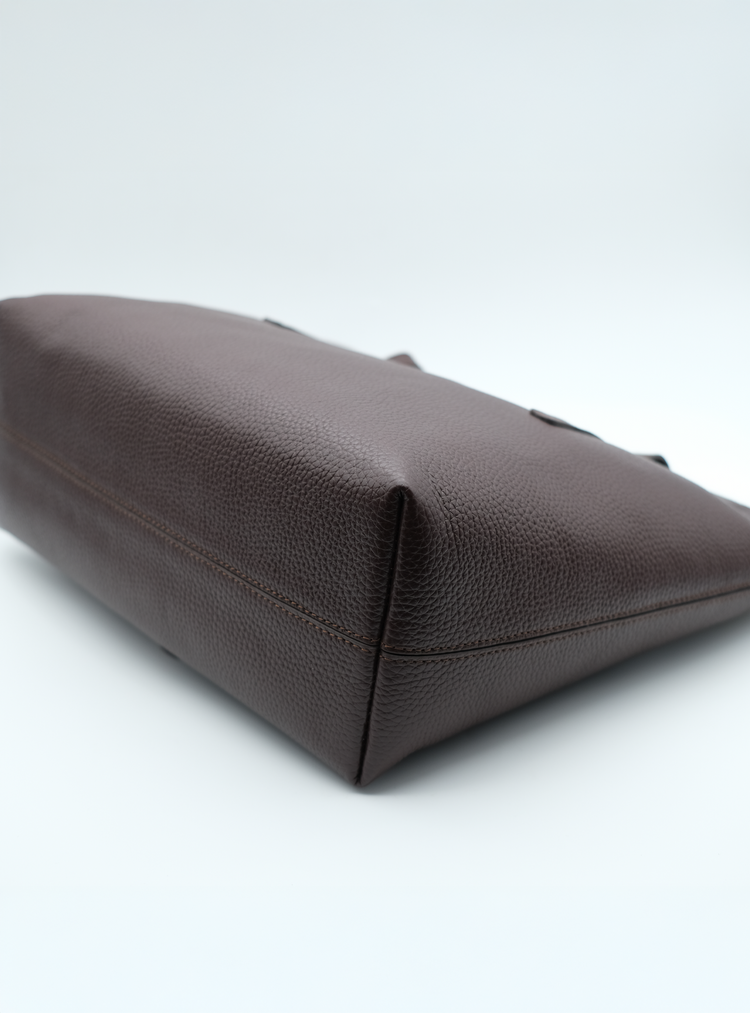 Hakiki Deri Kahverengi Kadın Omuz Çantası